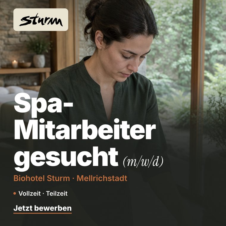 Spa-Mitarbeiterin bei der Arbeit